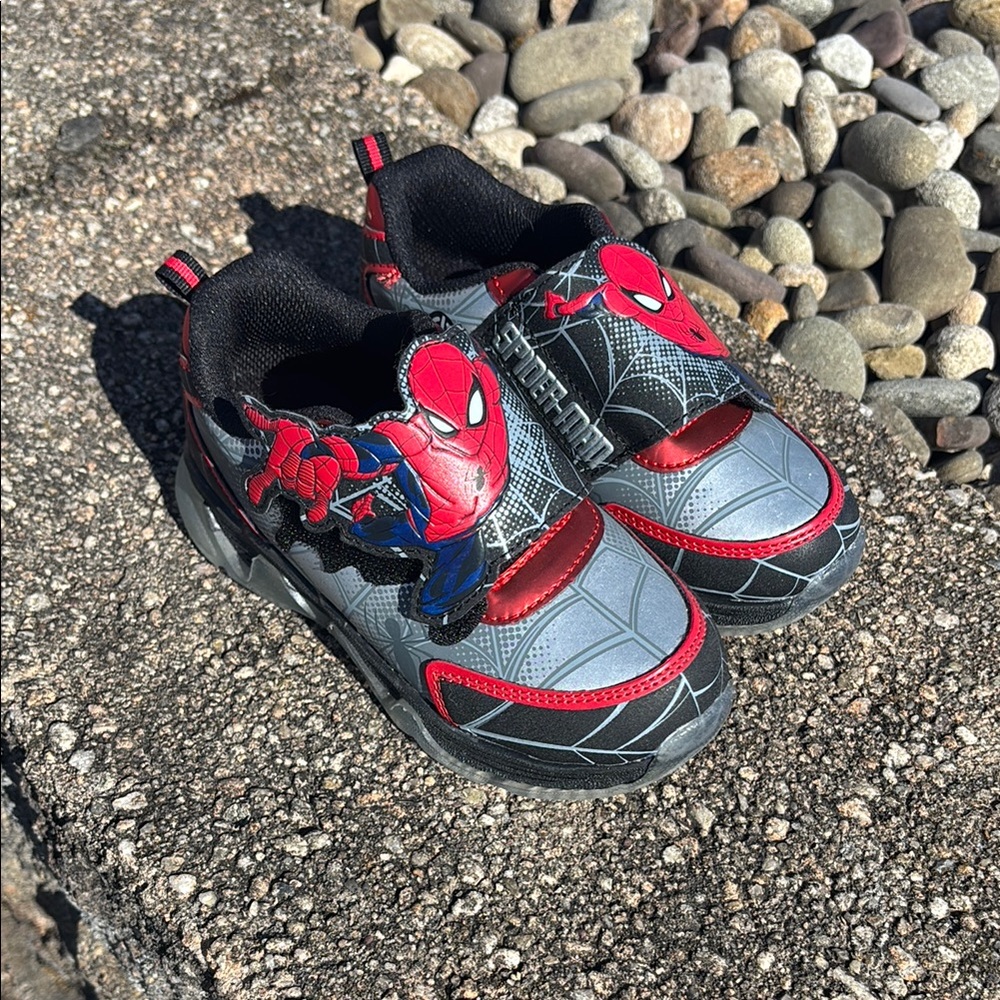 NWOT Spider-Man Kids Shoes - Black and Red